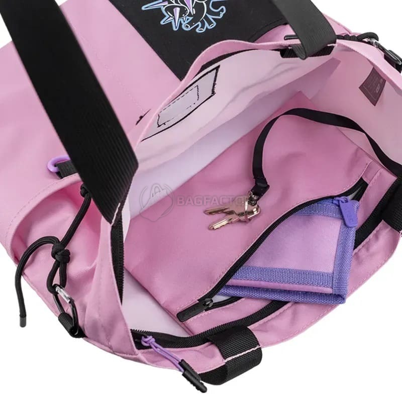 Молодежная сумка-шопер Kite Education teens 586-6 11л Розовый (K25-586-6)