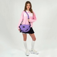 Сумка-кросбоди молодежная Kite Education teens 6л Фиолетовый (K25-2774-2)