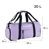 Спортивная сумка Kite Education teens 20л Сиреневый (K25-2530-3)
