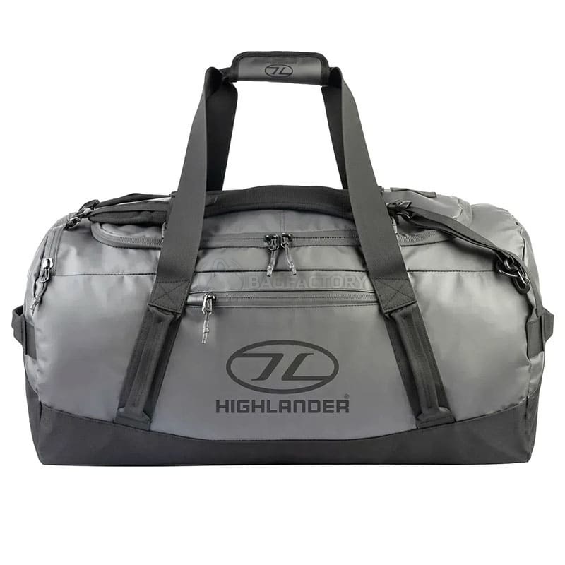 Дорожная сумка водозащитная Highlander Hauler Duffel 90L Dark Grey (931672)