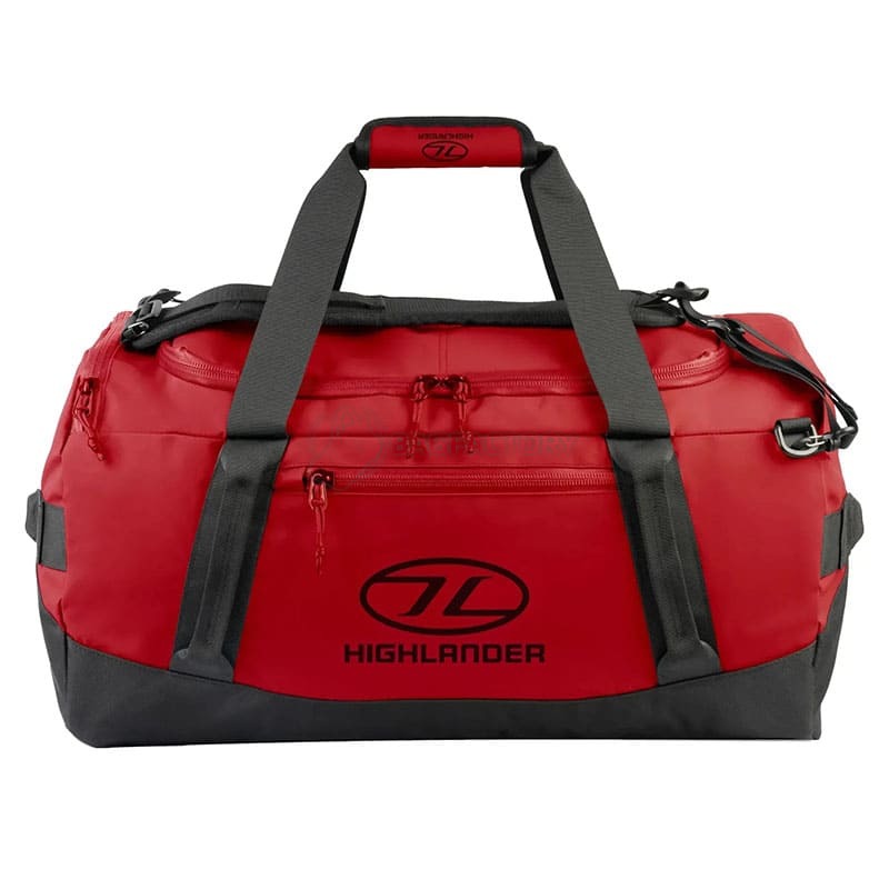 Дорожная сумка водозащитная Highlander Hauler Duffel 65L Red (931641)