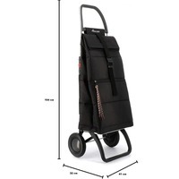 Сумка-тележка Rolser Big Polar 2L Negro (931703)