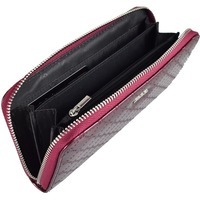 Кошелек женский кожаный Semi Line RFID Dark Red на молнии (DAS303147)