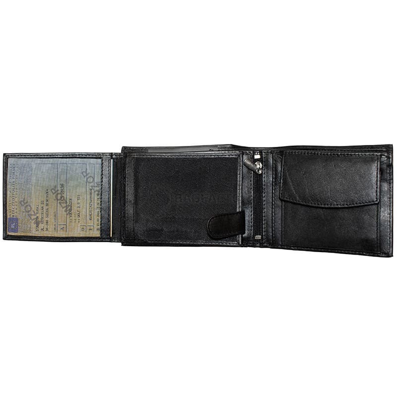 Портмоне мужское кожаное Semi Line RFID Black (DAS303168)