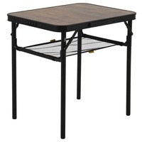 Стол раскладной Bo-Camp Garland 60x45 cm Black/Wood look (DAS303266)