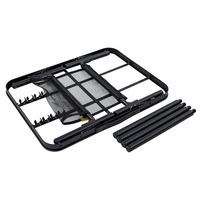 Стол раскладной Bo-Camp Garland 60x45 cm Black/Wood look (DAS303266)