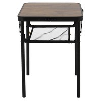 Стол раскладной Bo-Camp Garland 60x45 cm Black/Wood look (DAS303266)