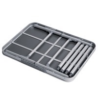 Стол раскладной Bo-Camp 70x60 cm Grey (DAS303272)