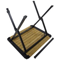Стол раскладной Bo-Camp Maryland M 80x63 cm Bamboo Brown (DAS303288)