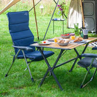 Стол раскладной Bo-Camp Maryland M 80x63 cm Bamboo Brown (DAS303288)