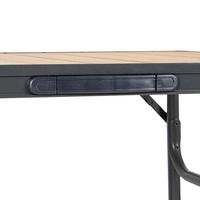 Стол раскладной Bo-Camp Margate 75x55 cm Bamboo Brown (DAS303289)