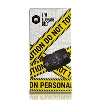 Ремень для багажа BG Berlin Luggage Caution TSA 198 см (Bg007-01-129)