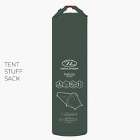 Палатка одноместная Highlander Falcon Bivi Tent Pine Green (931680)