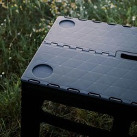Стол кемпинговый Tribe Camp Table Low пластиковый 70x44x39.5 см Black (T-EF-0003-black)