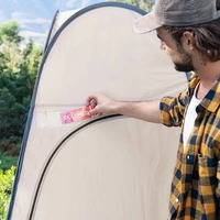 Палатка санитарная душевая Naturehike NH17Z002-P Brown (6927595776100)
