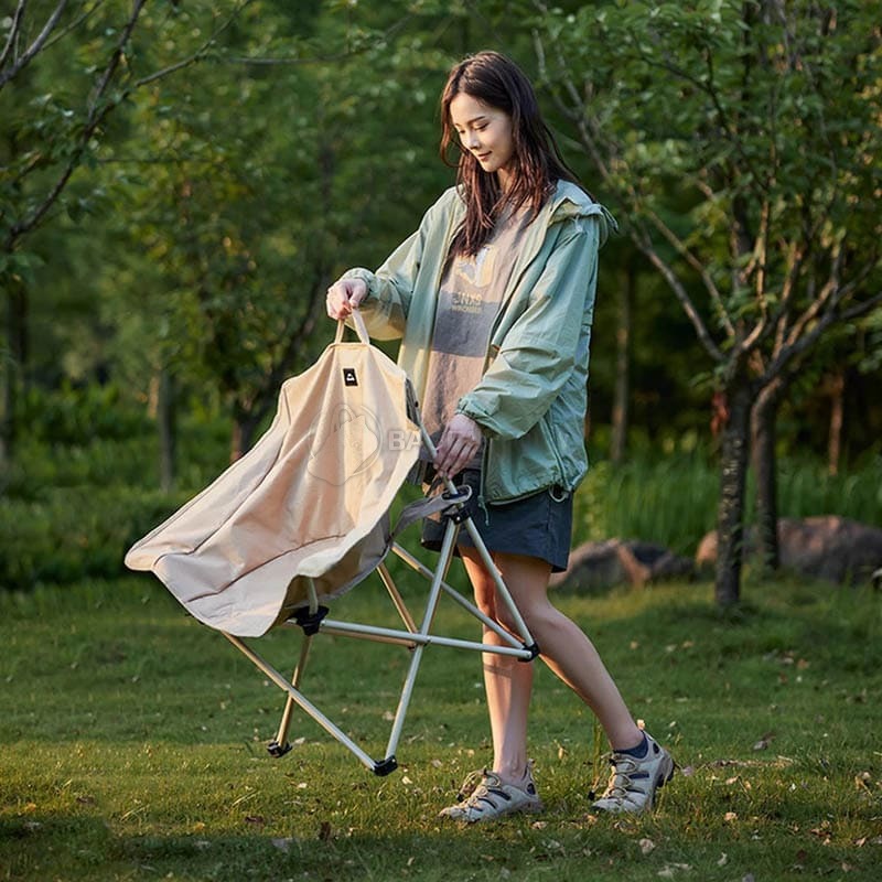 Стул складной Naturehike Stellaluna T01 CNH23JU13002 Песочный (6927595789063)