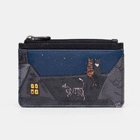 Кардхолдер кожаный Yoshi Y1219 NTCT Morton Stargazing Cats (Y1219 NTCT 1)