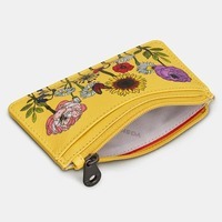 Кардхолдер кожаный Yoshi Y1219 Morton Wildflowers (Y1219 WILDFLR 38)