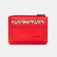 Кардхолдер кожаный Yoshi Y1219 Morton Mothers Pride Red (Y1219 GRF 54)