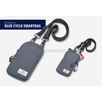 Сумка для смартфона Troika Blue Cycle Smartbag серый (BCO68/GY)
