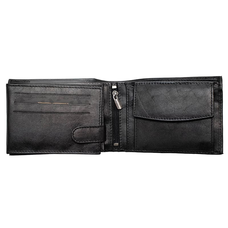 Портмоне мужское кожаное Semi Line RFID Black (DAS303168)