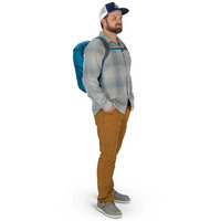Городской рюкзак Osprey Ultralight Dry Stuff Pack 20 tundra green (009.3989)