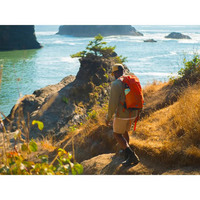 Туристический рюкзак Osprey Hikelite 18 purple ink/purple dusk/cheddar orange (009.4009)