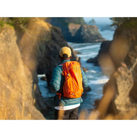 Туристический рюкзак Osprey Hikelite 18 purple ink/purple dusk/cheddar orange (009.4009)