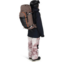 Туристический рюкзак лыжный Osprey Sopris 45 magma brown/raven black (009.4098)