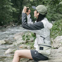 Сумка через плечо Naturehike NH20BB204, 3л светло-серый (6927595772379)