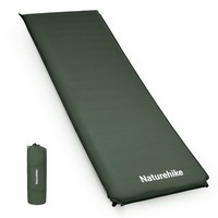 Туристический коврик Naturehike CNK2450WS020, 200x63x10 см темно-зеленый (6927595712740)