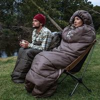 Спальный мешок Naturehike U150 NH20MSD07 (11°C) правый коричневый 220 см (6927595764381-R)