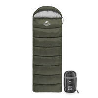 Спальный мешок Naturehike U150 NH20MSD07 (11°C) левый зеленый 220 см (6927595764398-L)