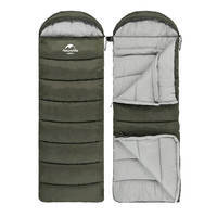 Спальный мешок Naturehike U150 NH20MSD07 (11°C) левый зеленый 220 см (6927595764398-L)