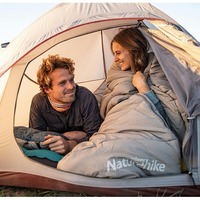 Спальный мешок Naturehike M400 CNK2350WS023 (1°C) правый серый 220 см (6927595776056)