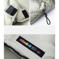Спальный мешок Naturehike M400 CNK2350WS023 (1°C) правый серый 220 см (6927595776056)
