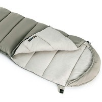 Спальный мешок Naturehike M400 CNK2350WS023 (1°C) правый зеленый 220 см (6927595776087)