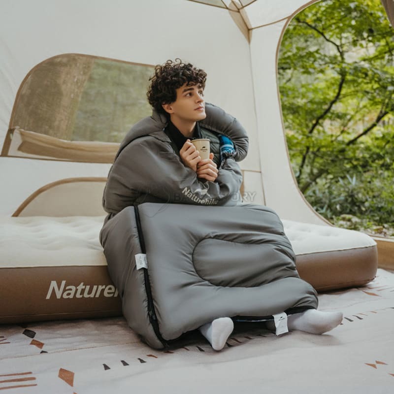 Спальный мешок Naturehike Clear Sky CNK2450WS042 серый 220 см (6927595792049)