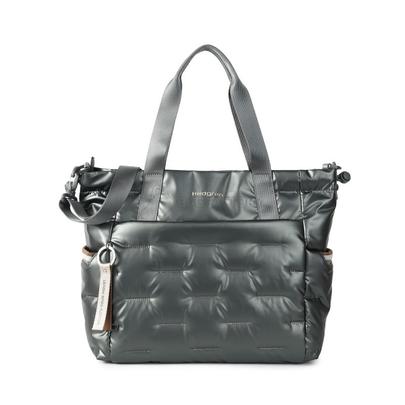 Женская сумка Hedgren Cocoon Puffer Tote Bag 15.71л Black Ink (HCOCN03/905-02)