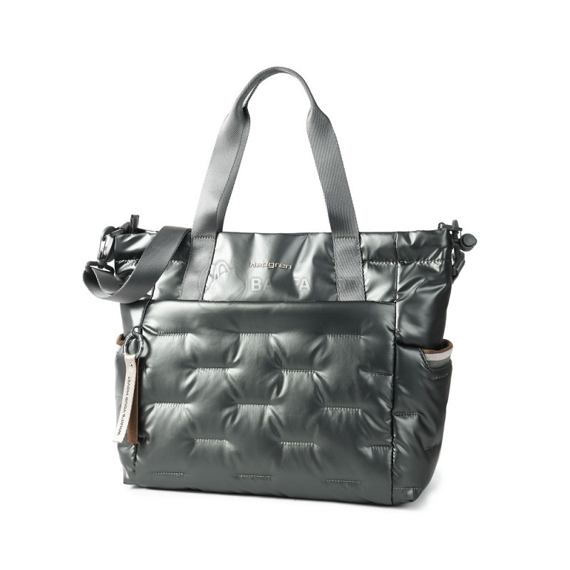 Женская сумка Hedgren Cocoon Puffer Tote Bag 15.71л Black Ink (HCOCN03/905-02)