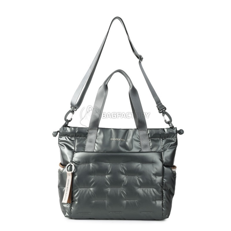 Женская сумка Hedgren Cocoon Puffer Tote Bag 15.71л Black Ink (HCOCN03/905-02)