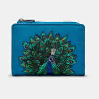 Кошелек женский Yoshi Y1275 Peacock Plume Petrol Blue (Y1275 PCK 48)