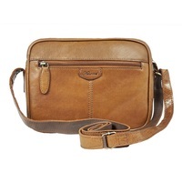 Сумка кожаная через плечо Ashwood T72 Honey (T72 HONEY)