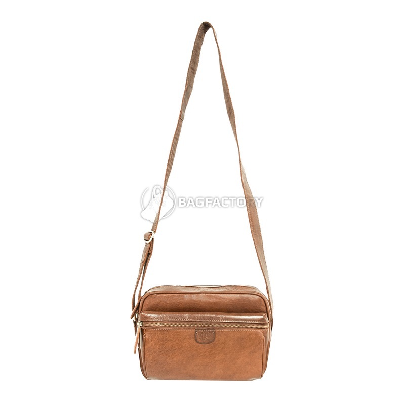 Сумка кожаная через плечо Ashwood T72 Honey (T72 HONEY)