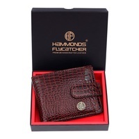 Кошелек мужской Hammonds Flycatcher HF502 Croc Brown (HF502_CROC-PLN_BRN)