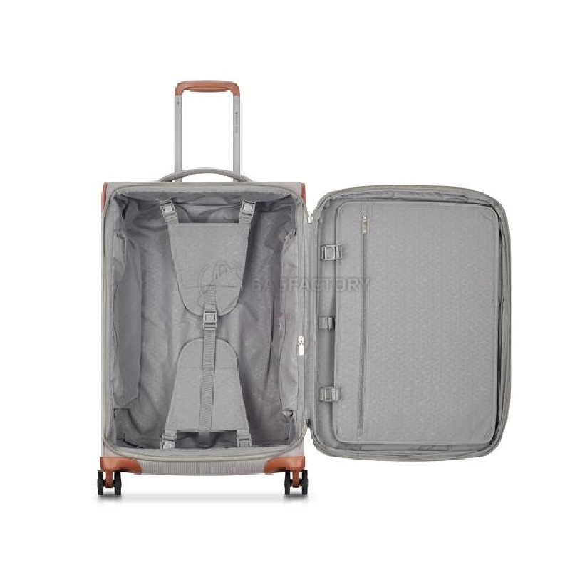 Чемодан на 4-х колесах Roncato Uno Soft 3.0 74/88л Серый (414652/45)