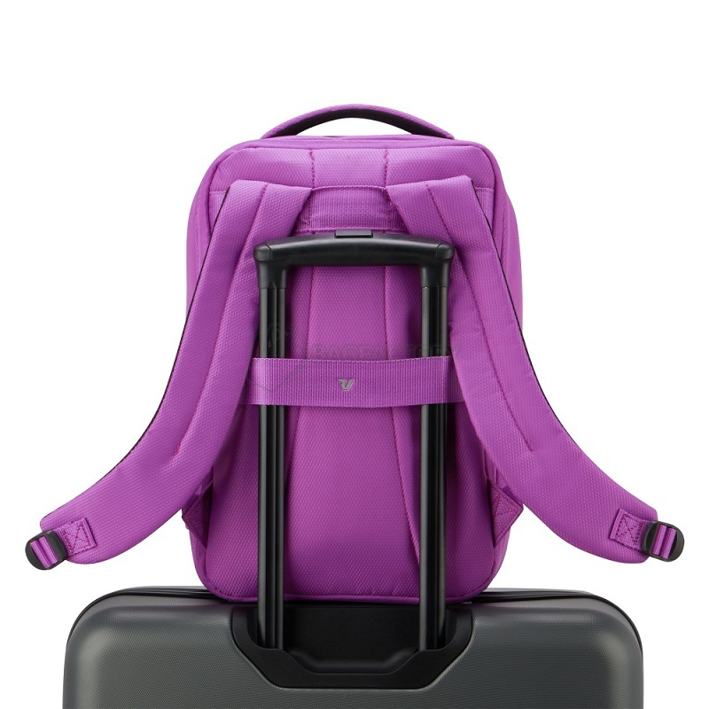 Городской рюкзак-ручная кладь Roncato Ironik 2.0 18/23л Фиолетовый (415336/6105)